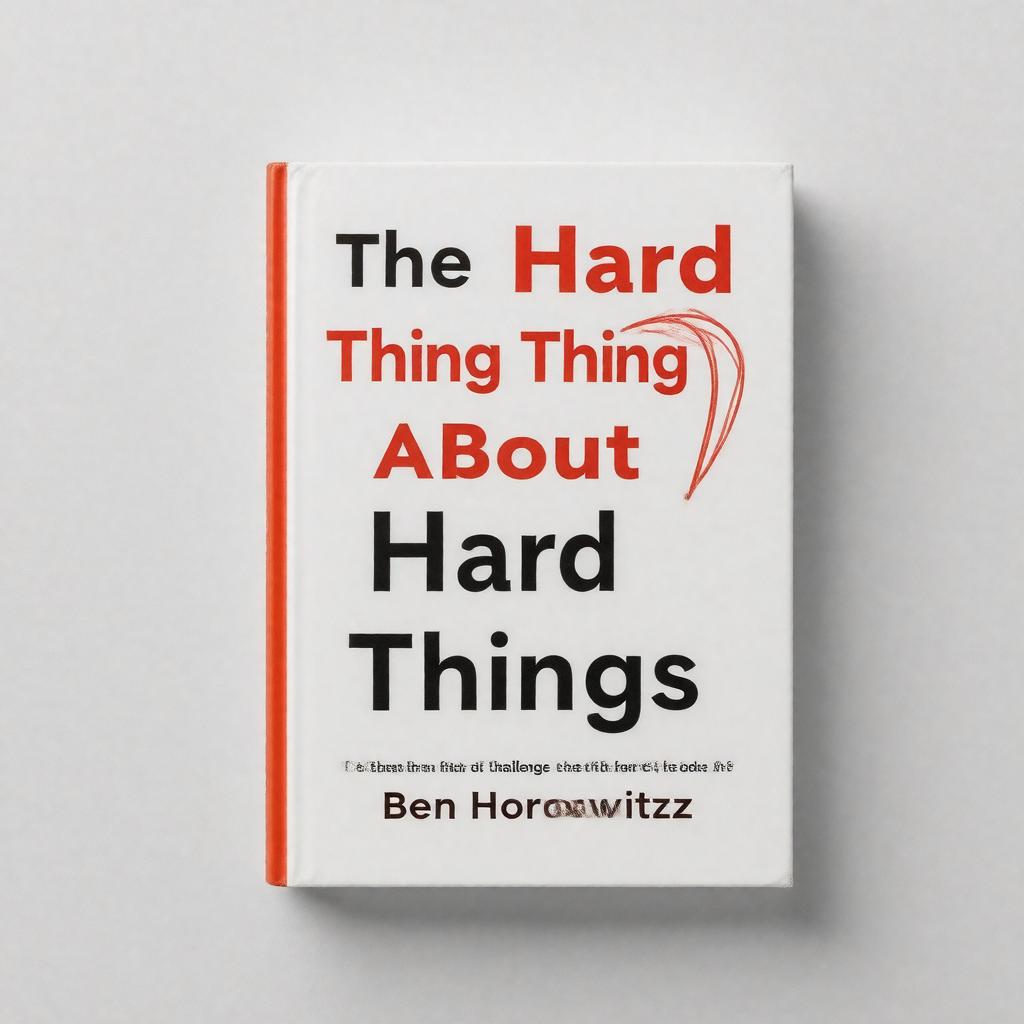 The Hard Thing About Hard Things